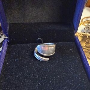 Vintage Sterling Silver Spoon Ring